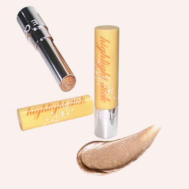 Bouncy highlighter stick